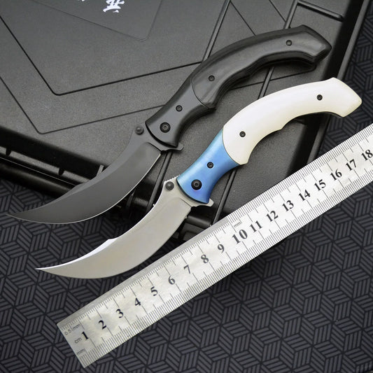 Folding POCKET Knife High Quality 8cr13mov Steel Tactical Knife Survival EDC Tool Outdoor Hunting Camping Knife for Man Gift
