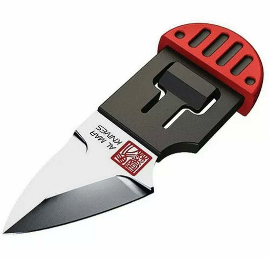 Al Mar Stinger Keyring Fixed Knif 1.25" D2 Tool Steel Blade Polymer Handle NEW