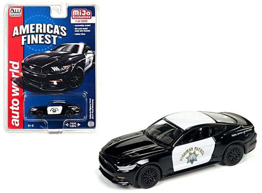 Auto World 1:64 - 2017 Ford Mustang California Highway Patrol - Mijo Exclusives