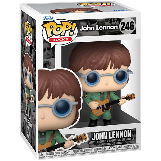 Funko Pop Rocks: John Lennon Military Jacket Pop! Vinyl Figure