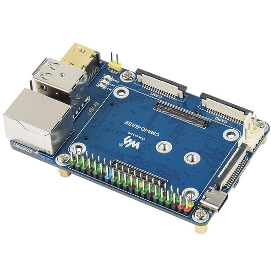 Raspberry Pi Compute Module 4 Mini Basic A / B Type USB IO Expansion Board Core Board Backplane RJ45 Gigabit Ethernet for CM 4