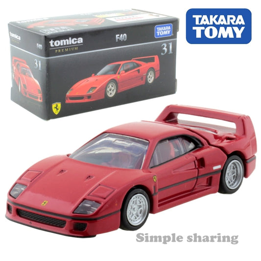 Takara Tomy Tomica Premium 31 Ferrari F40 1/62 Car Alloy Toys Motor Vehicle Diecast Metal Model