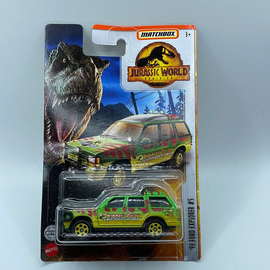 Matchbox Jurassic World 93 Ford Explorer #5