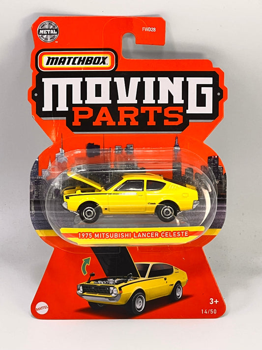 Matchbox  Moving Parts - 1975 Mitsubishi Lancer Celeste